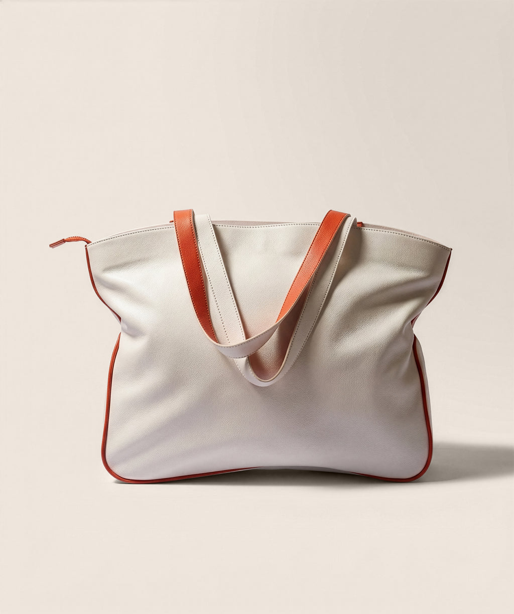 Liso blanco - naranja