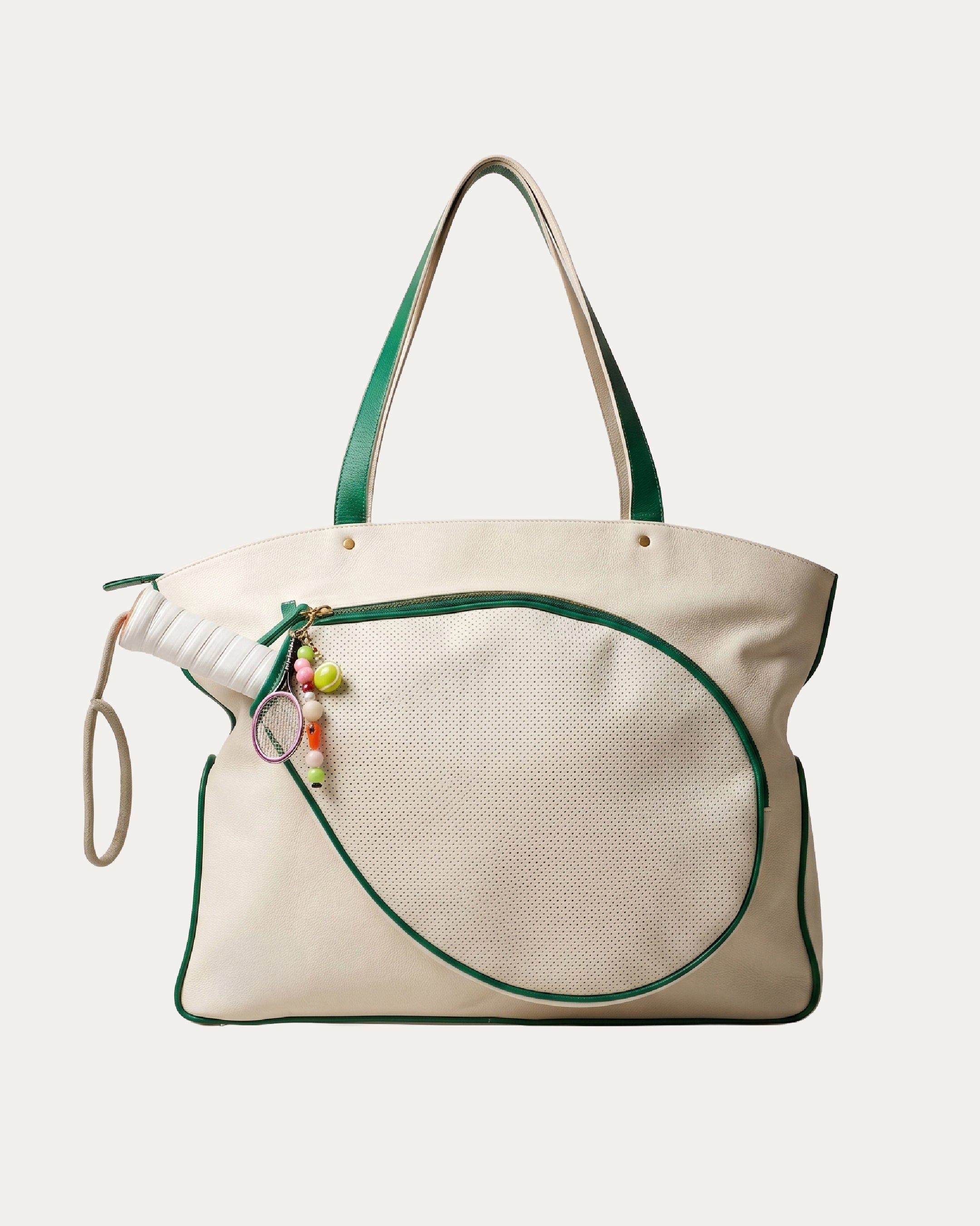 Tapa perforada ostra - verde