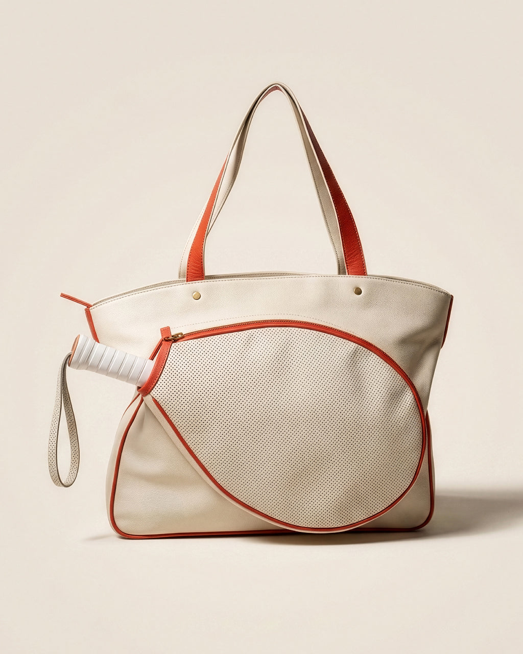 Tapa perforada ostra - naranja